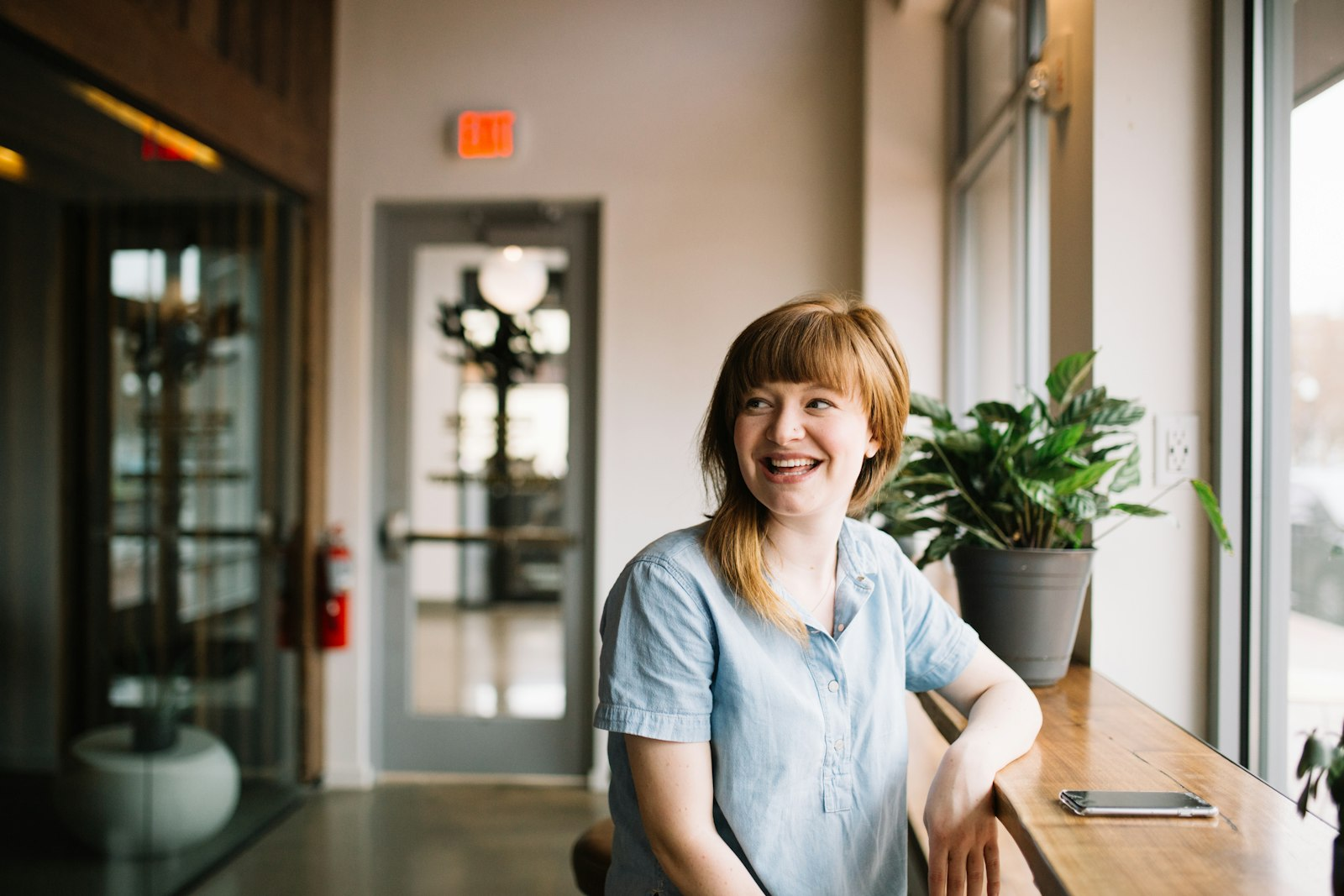 Self-employed professional in Mississauga working at a laptop
